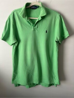 Polo Ralph Lauren green men’s polo L